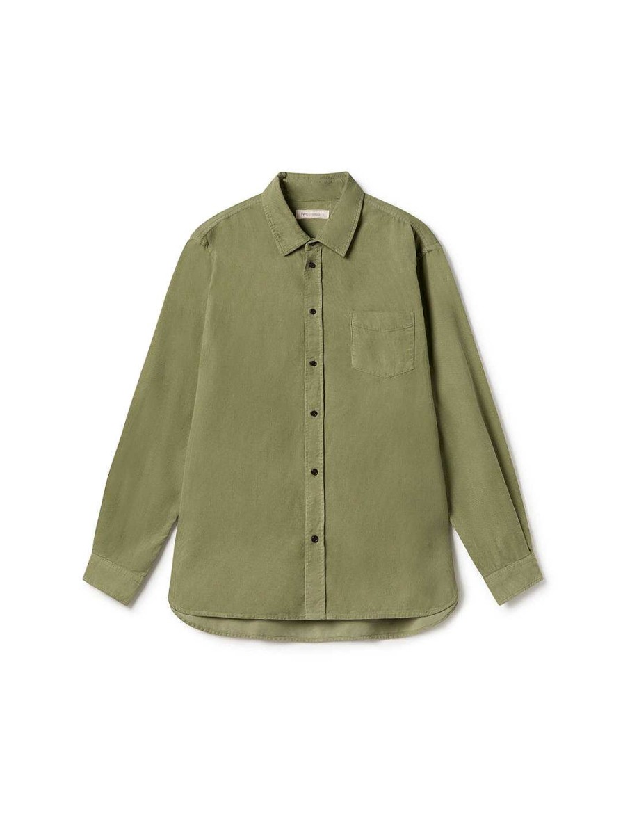 TWOTHIRDS Cook — Oil Green | Shirts