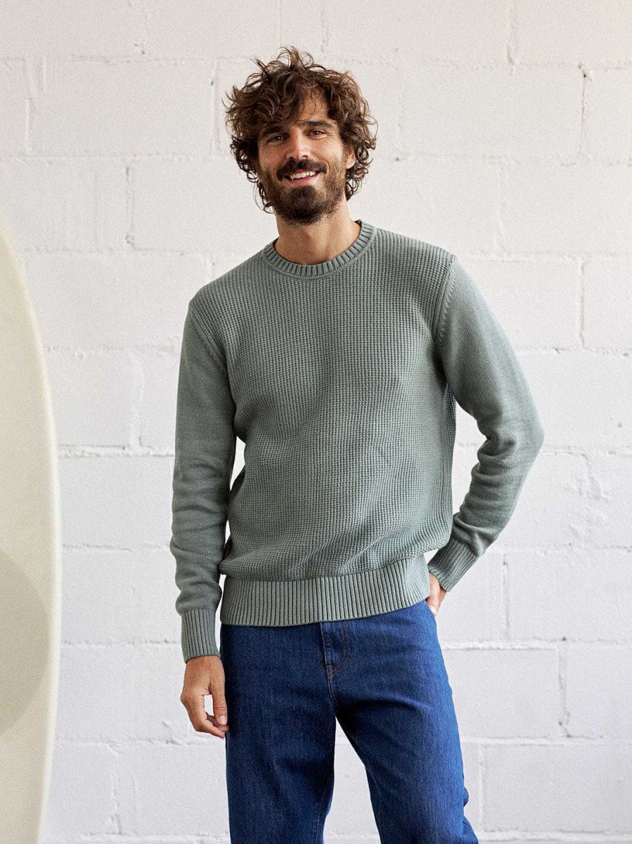 TWOTHIRDS Makuaku — Washed Green | Knits