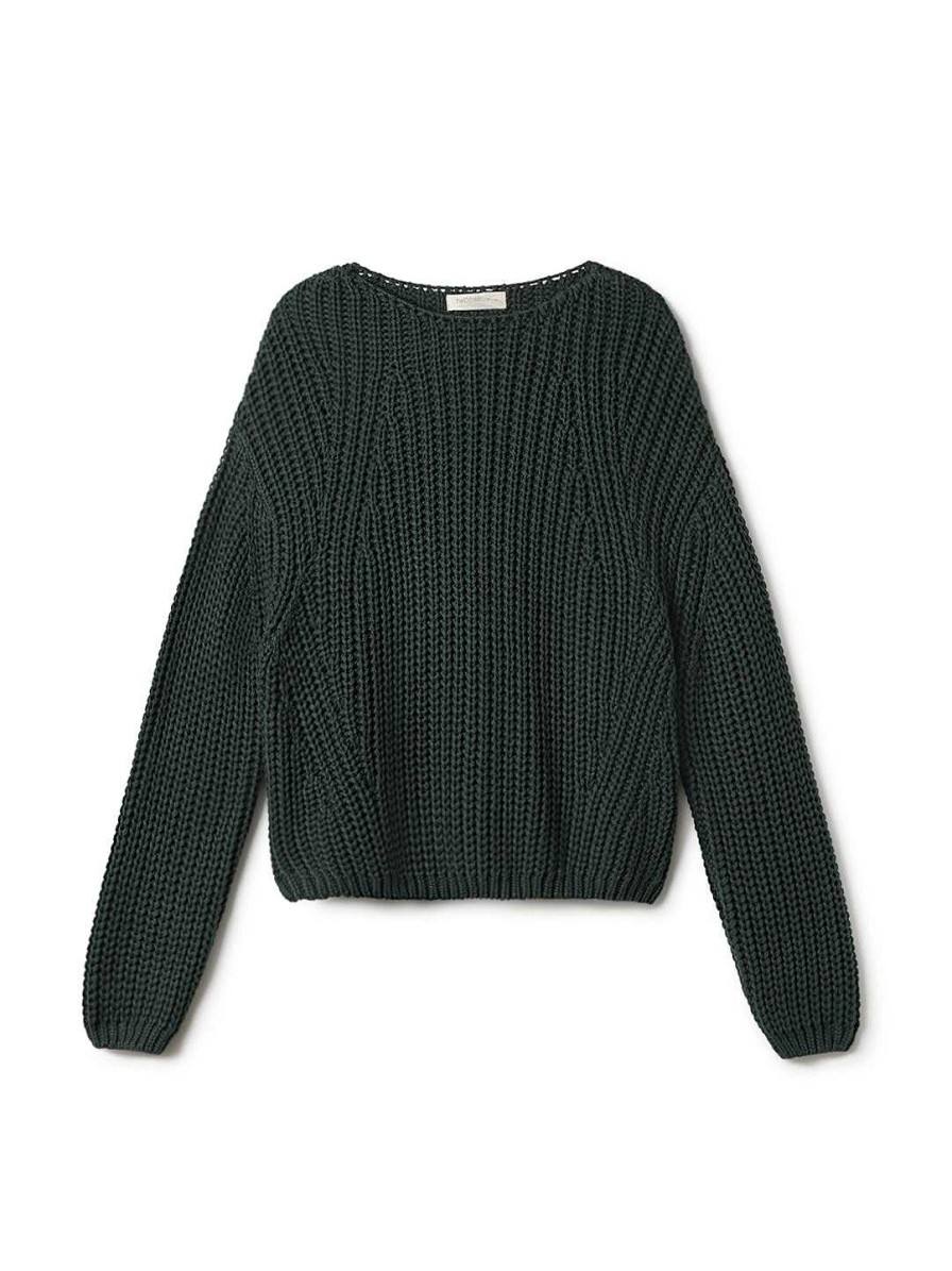 TWOTHIRDS Caracas — Deep Green | Knits