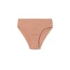 TWOTHIRDS Recycled Rib Brief — Peach | Underwear