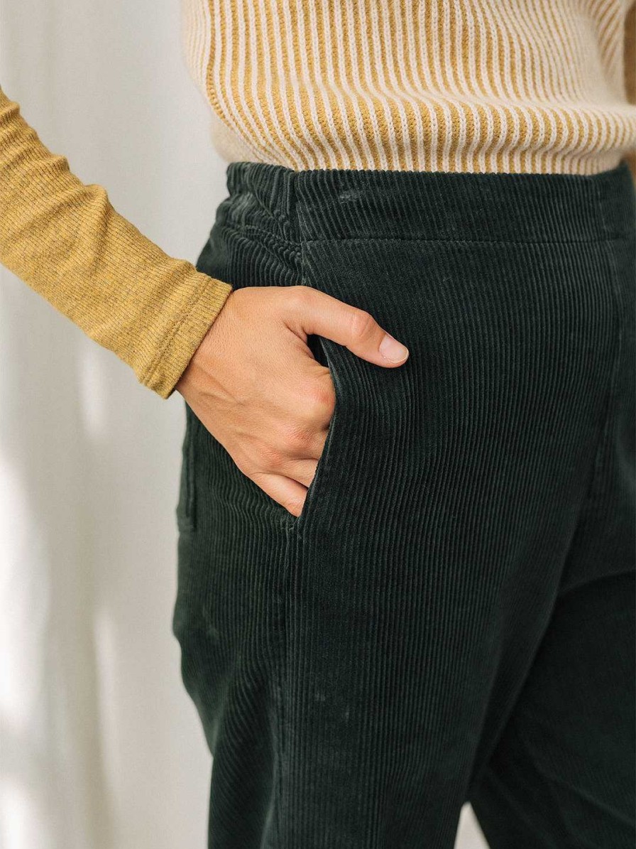 TWOTHIRDS Hakata — Deep Green | Pants