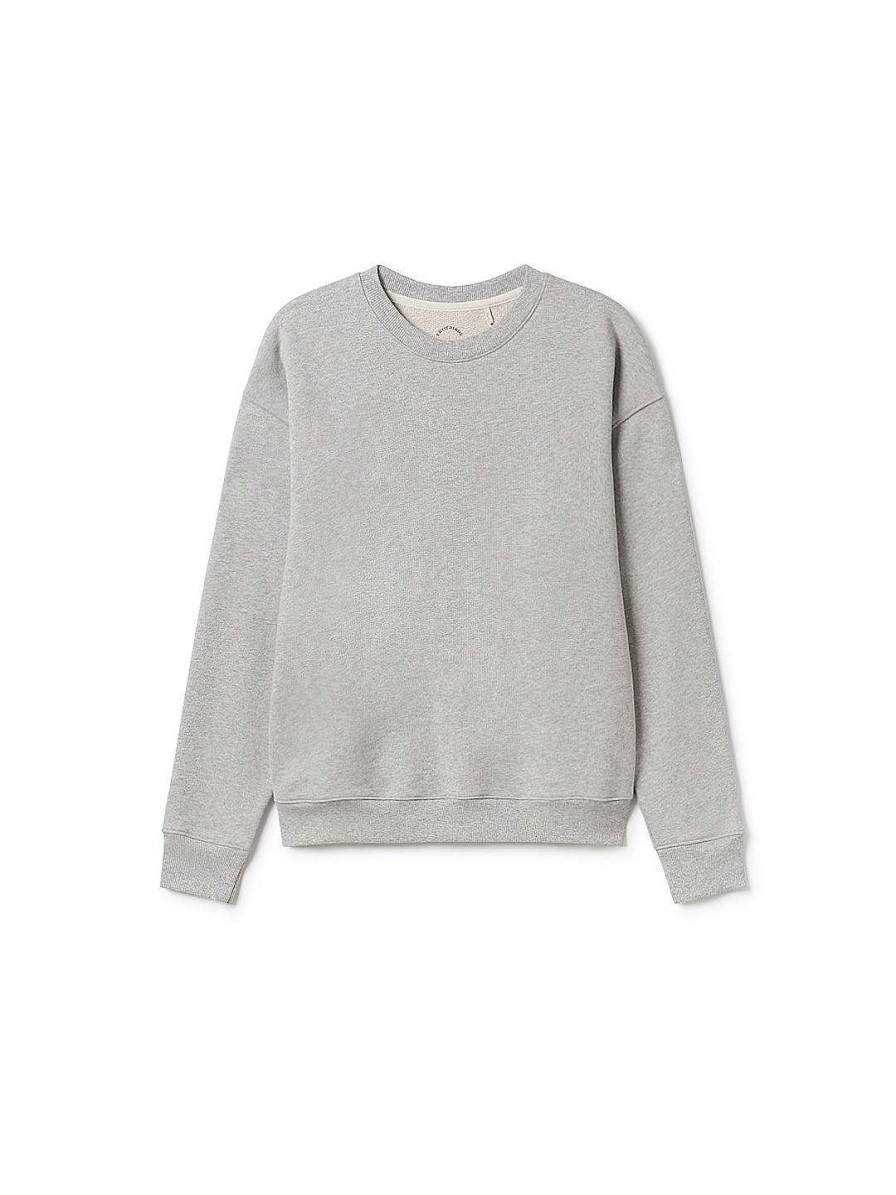 TWOTHIRDS Le Ls82A — Grey Melange | Sweatshirts