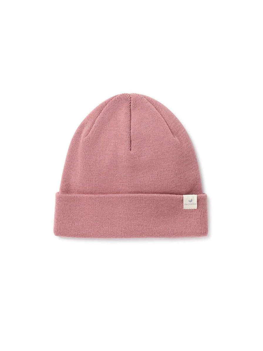 TWOTHIRDS Merino Beanie — Pink | Headwear