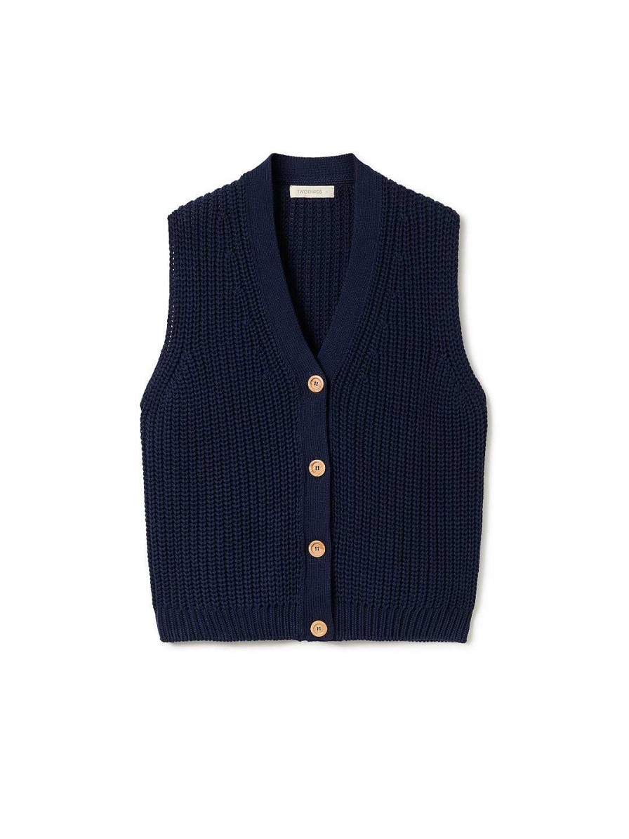 TWOTHIRDS Dolsando — Navy | Knits