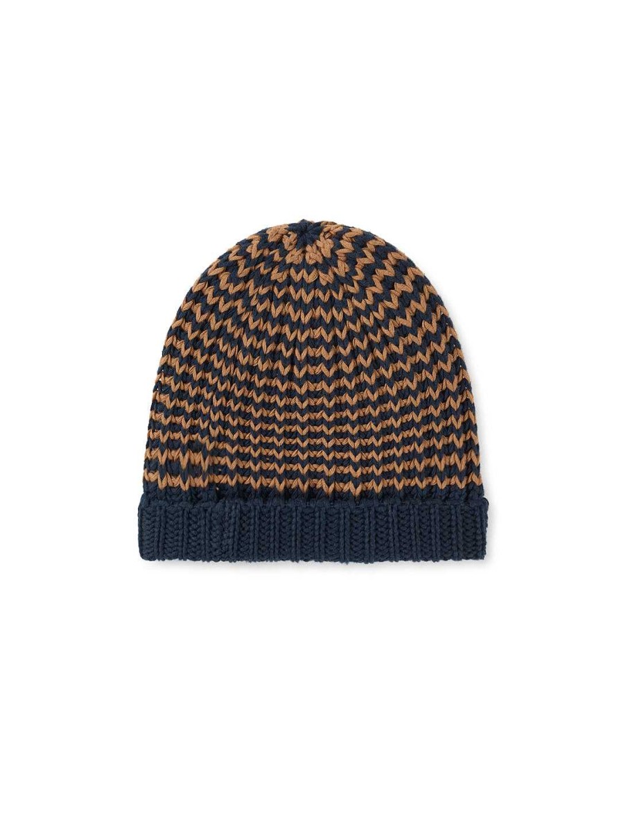 TWOTHIRDS Katiu Beanie — Bicolour Navy | Headwear