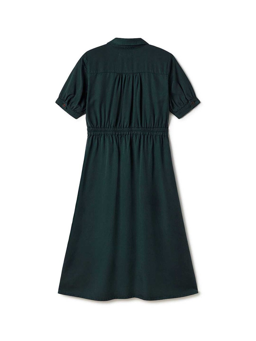 TWOTHIRDS Honden — Forest Green | Dresses