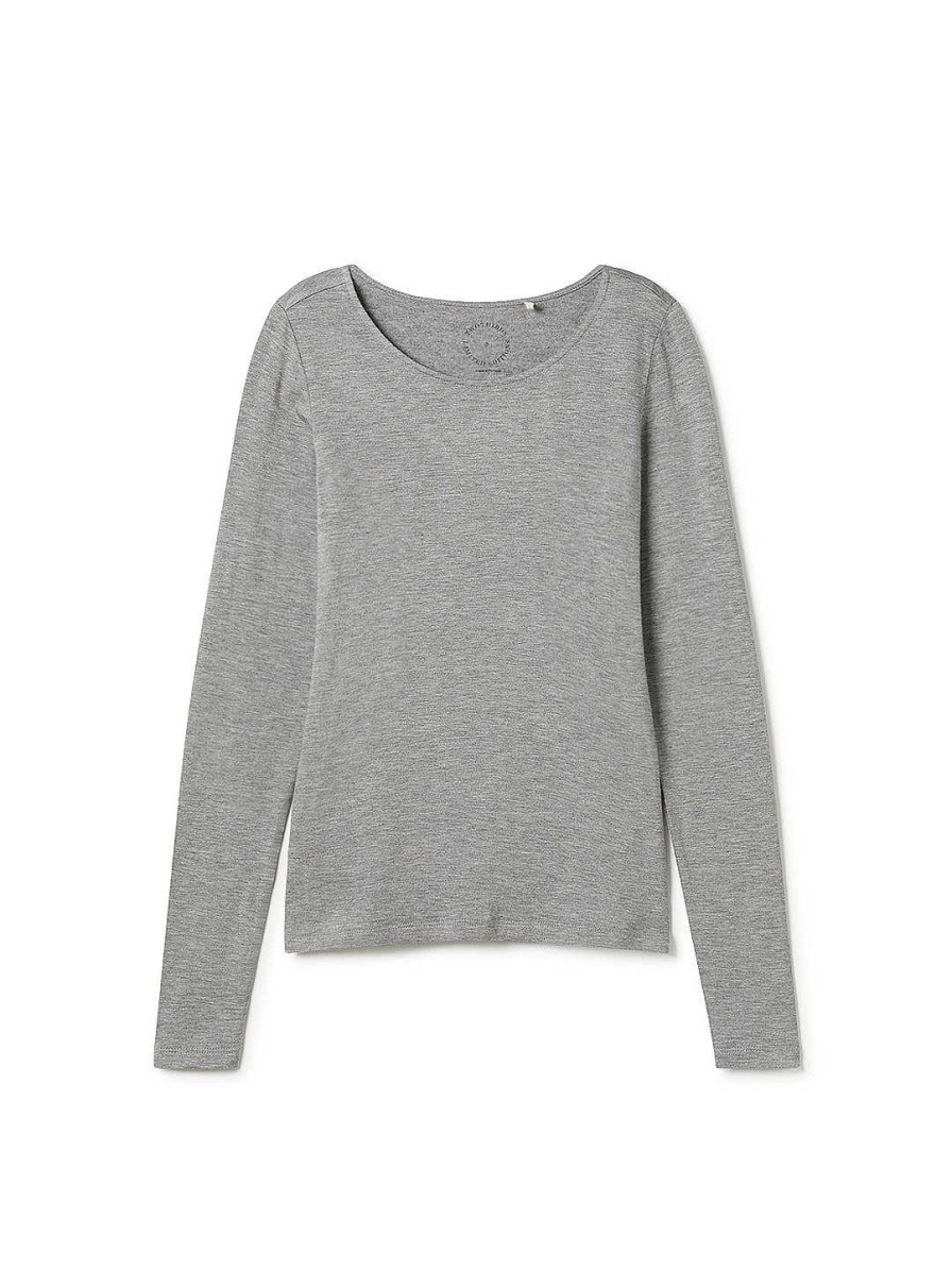 TWOTHIRDS Le Ls39 — Grey Melange | Tops