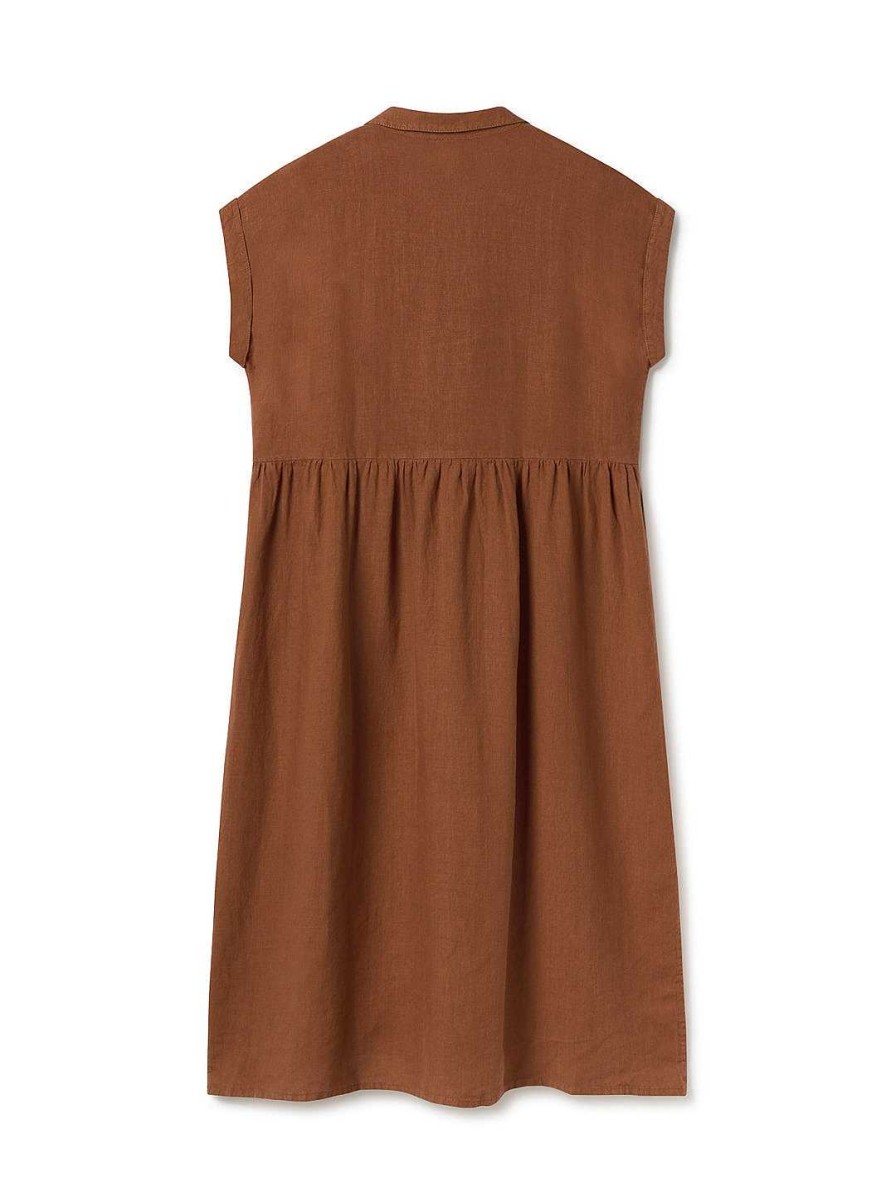 TWOTHIRDS Wiese — Umber Brown | Dresses