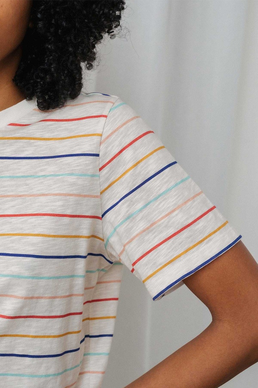 TWOTHIRDS Gallinara — Thin Stripes | Tops