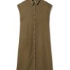 TWOTHIRDS Takamaka — Olive | Dresses