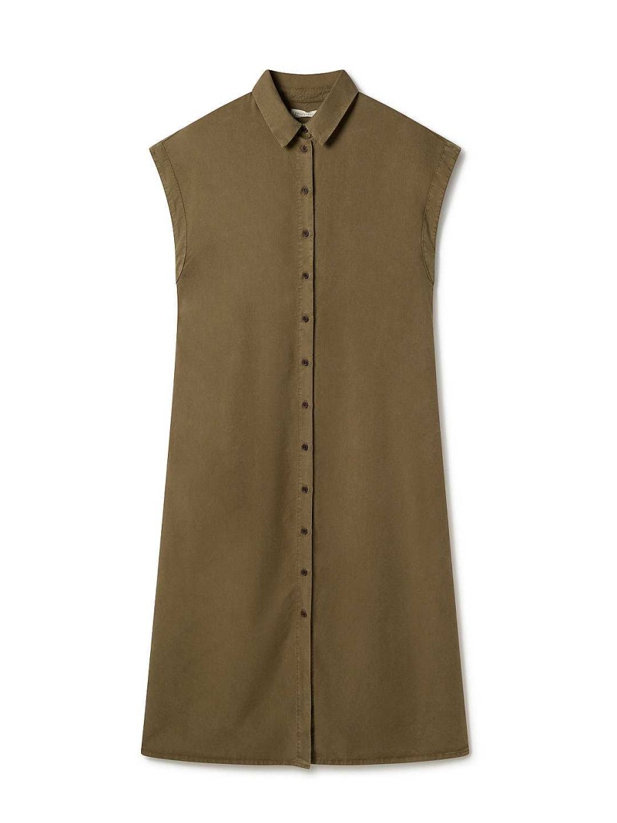 TWOTHIRDS Takamaka — Olive | Dresses