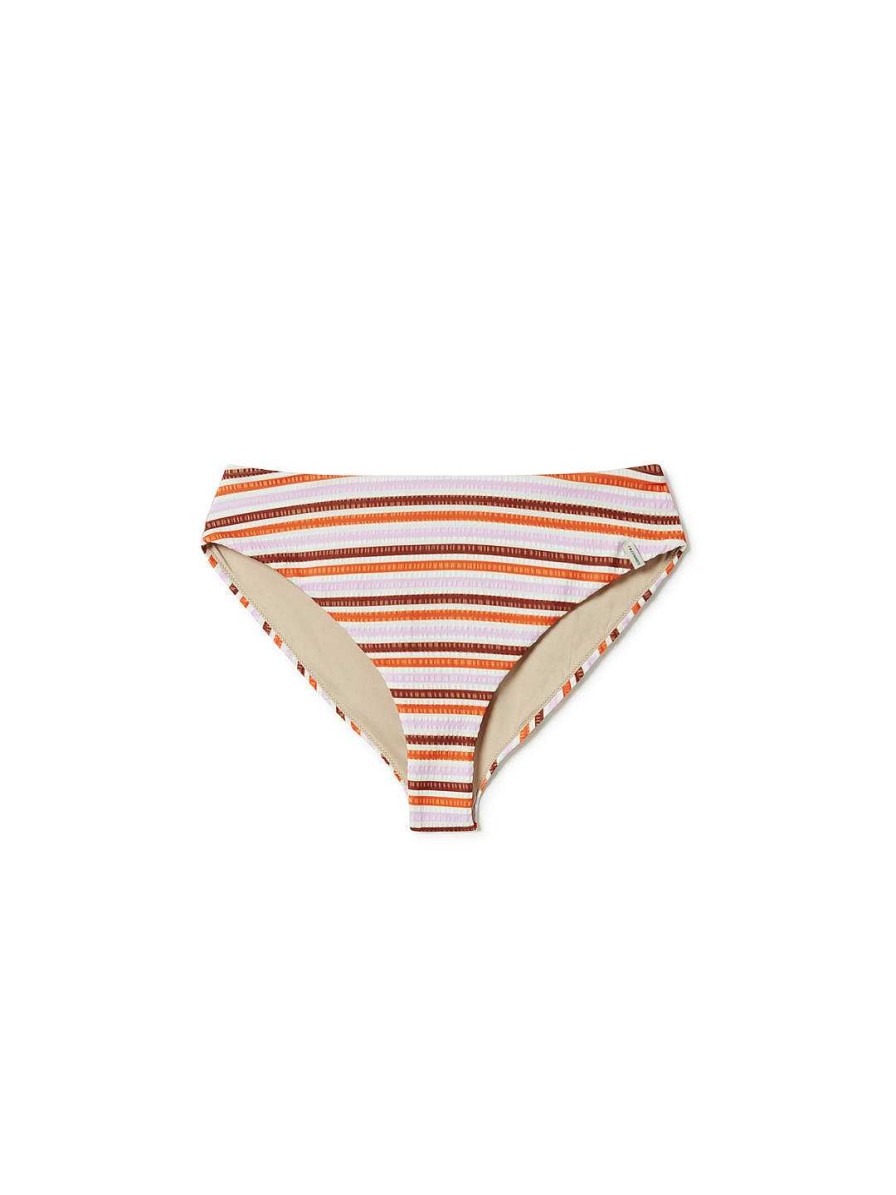 TWOTHIRDS Dorre Bottom — Retro Stripes | Swimwear