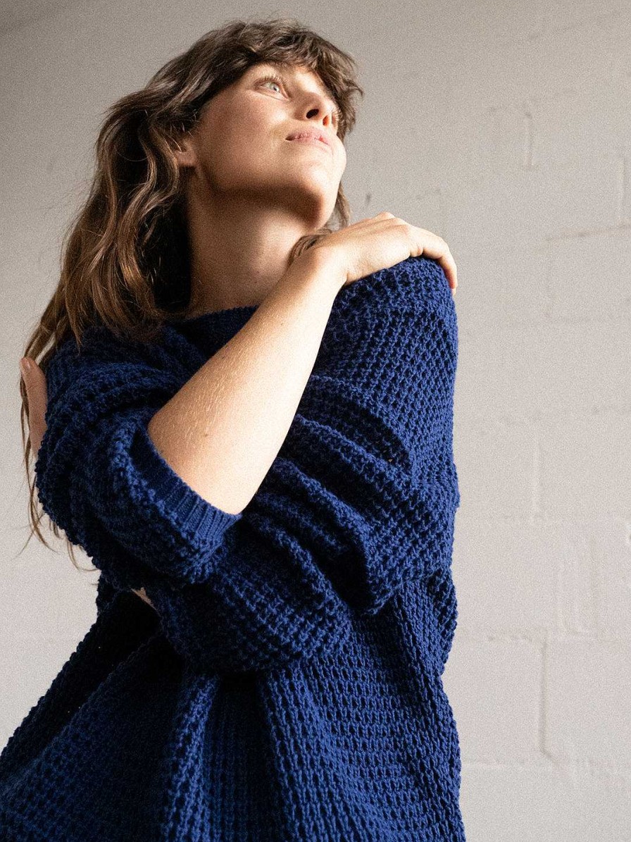 TWOTHIRDS Teresa — Cobalt Blue | Knits