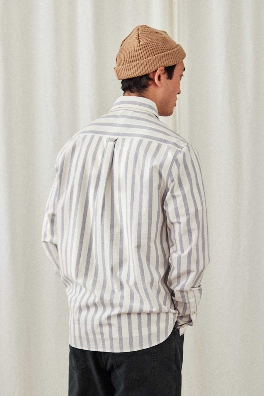 TWOTHIRDS Campana — Blue Stripes | Shirts