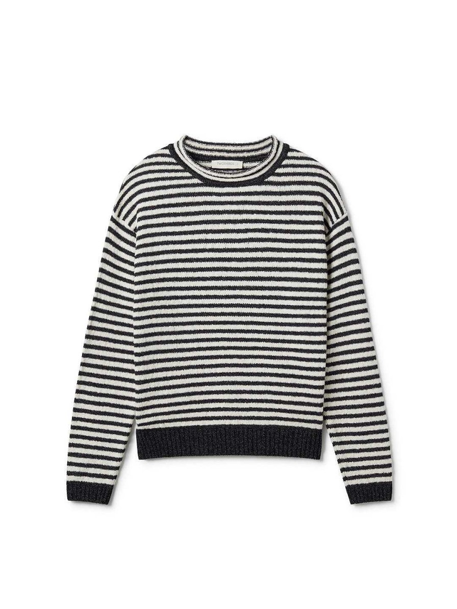 TWOTHIRDS Necker — Black/Ecru | Knits