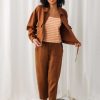 TWOTHIRDS Hiengabat — Umber Brown | Jackets