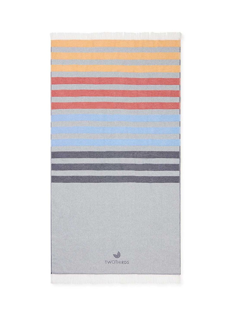 TWOTHIRDS Travel Towel Block Colour — Stripes | Towels