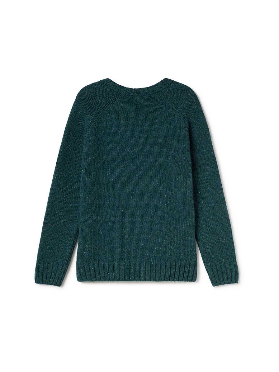 TWOTHIRDS Coche — Deep Green Neps | Knits