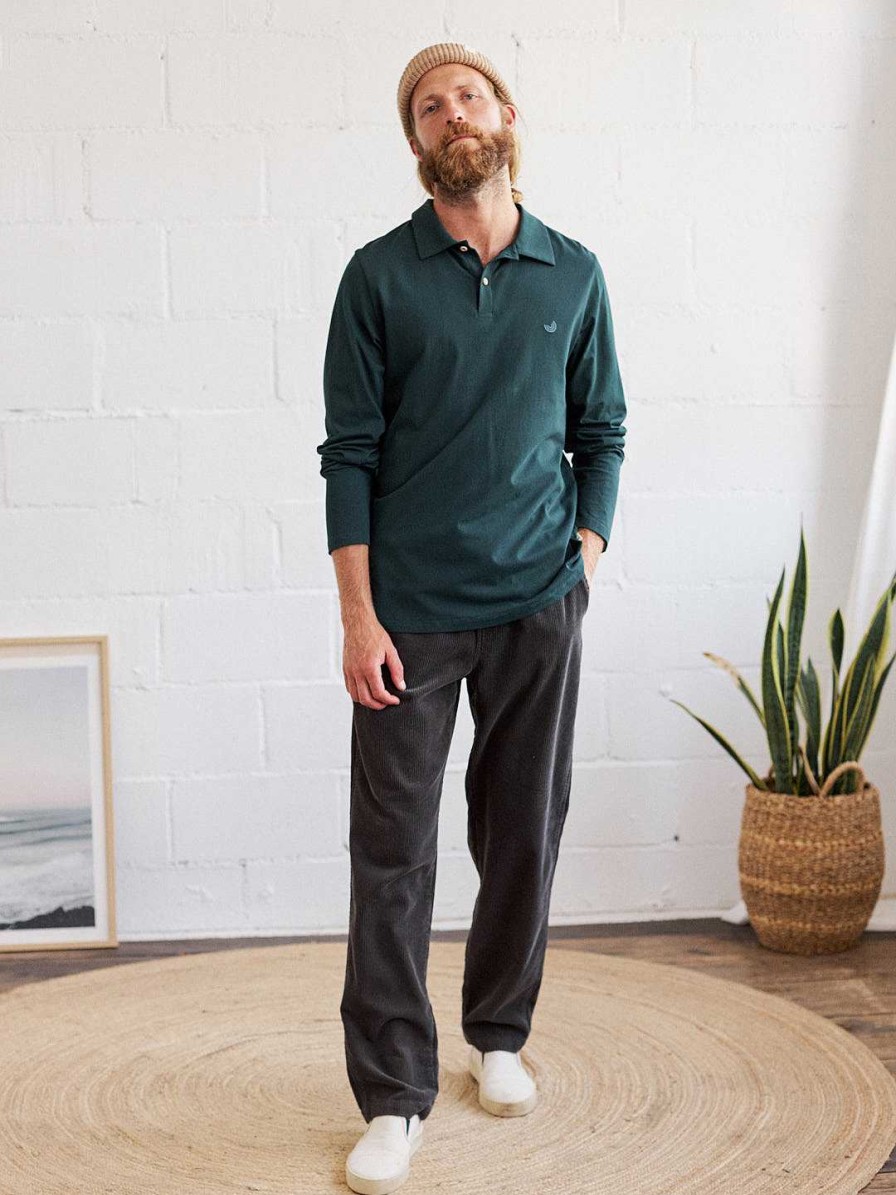 TWOTHIRDS Montague — Dark Green | T-Shirts