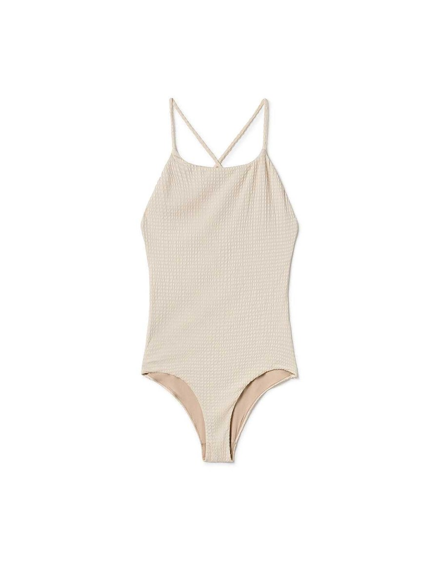 TWOTHIRDS Bekas — Ecru | Swimwear