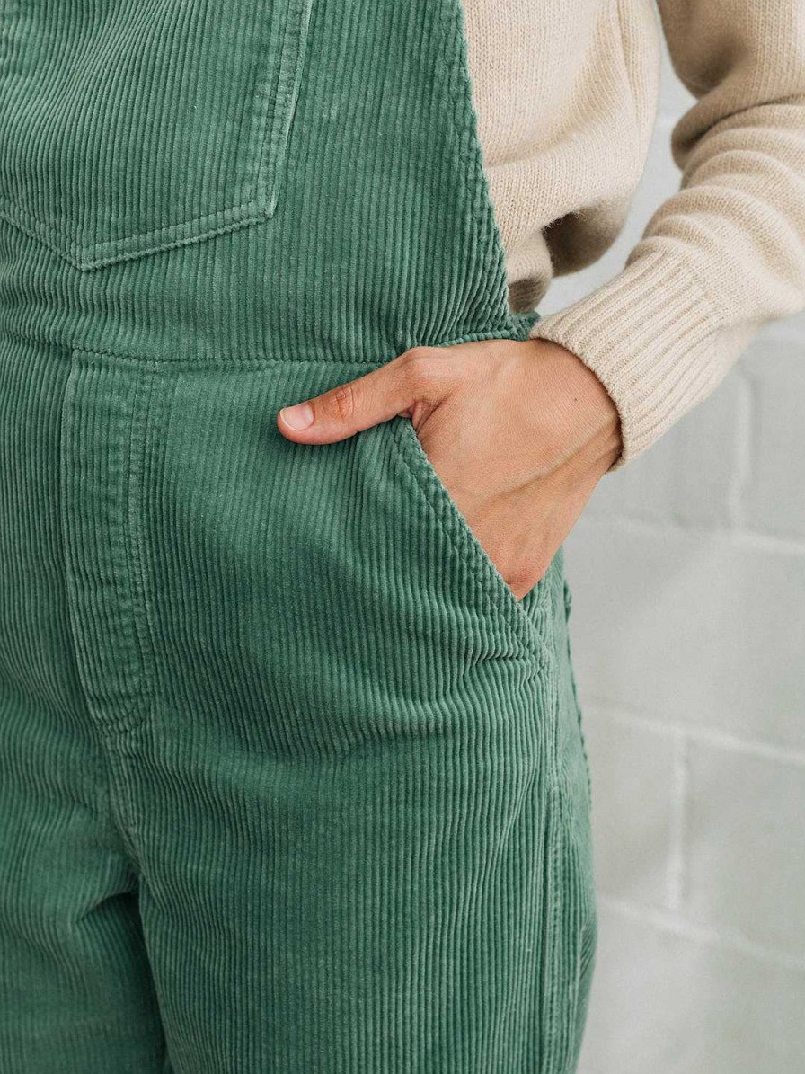 TWOTHIRDS Correa — Washed Green | Jumpsuits