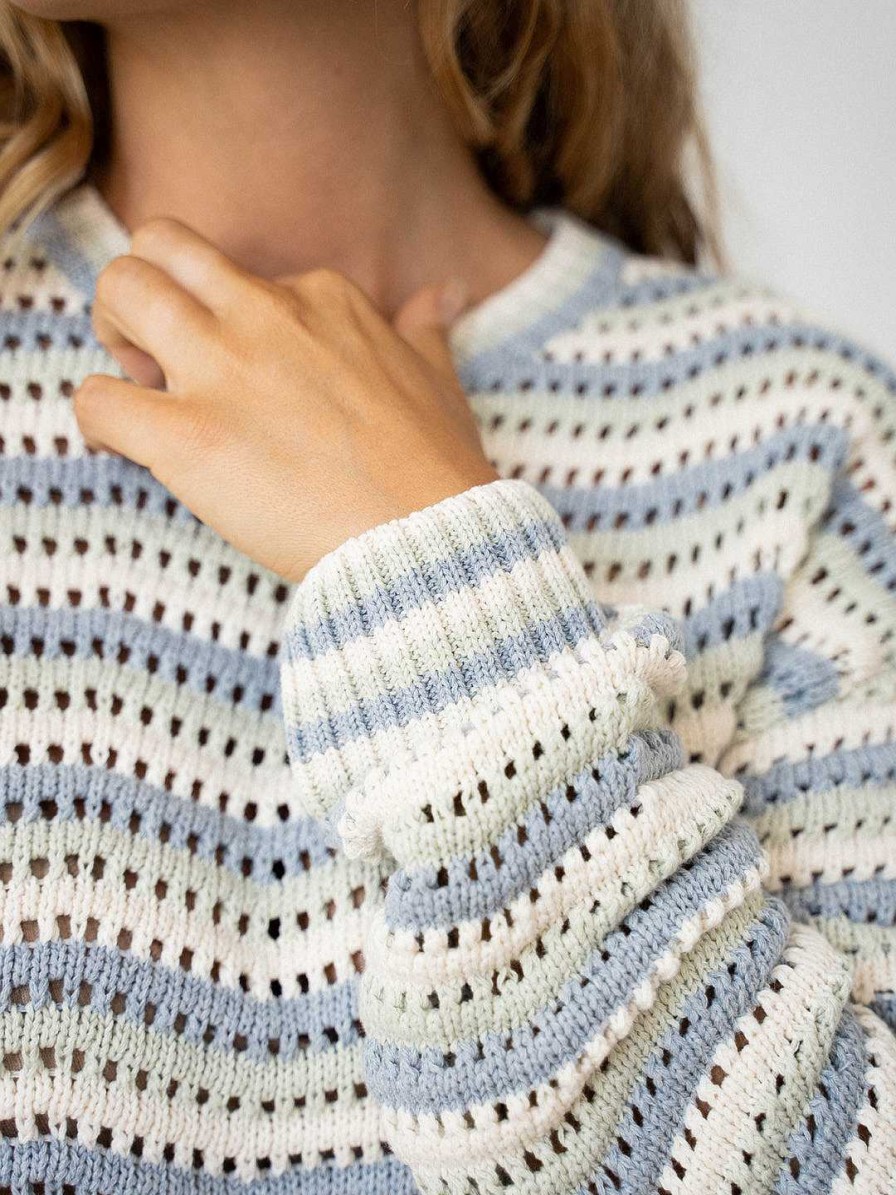 TWOTHIRDS Denny — Pastel Stripes | Knits