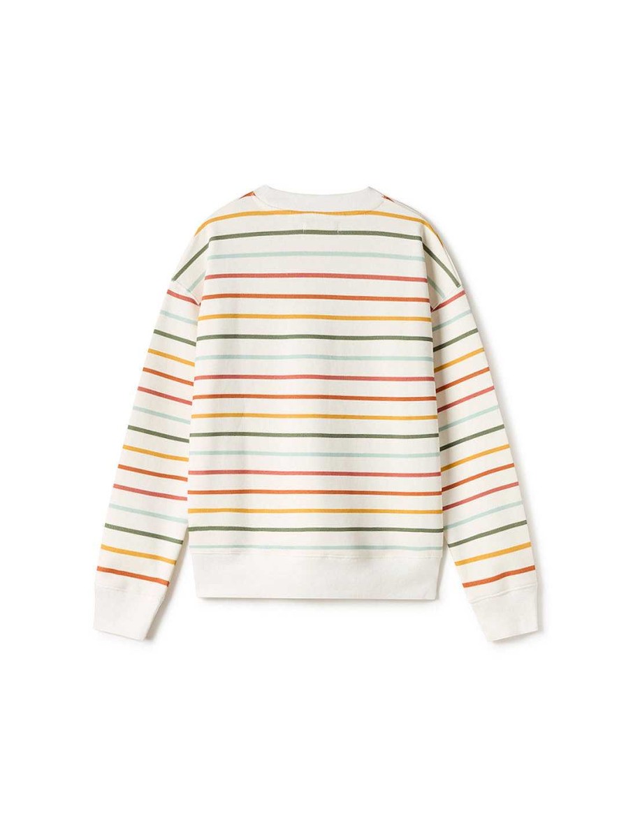 TWOTHIRDS Petalas — Mixed Stripes | Sweatshirts