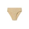 TWOTHIRDS Recycled Rib Brief — Yellow Pastel | Underwear