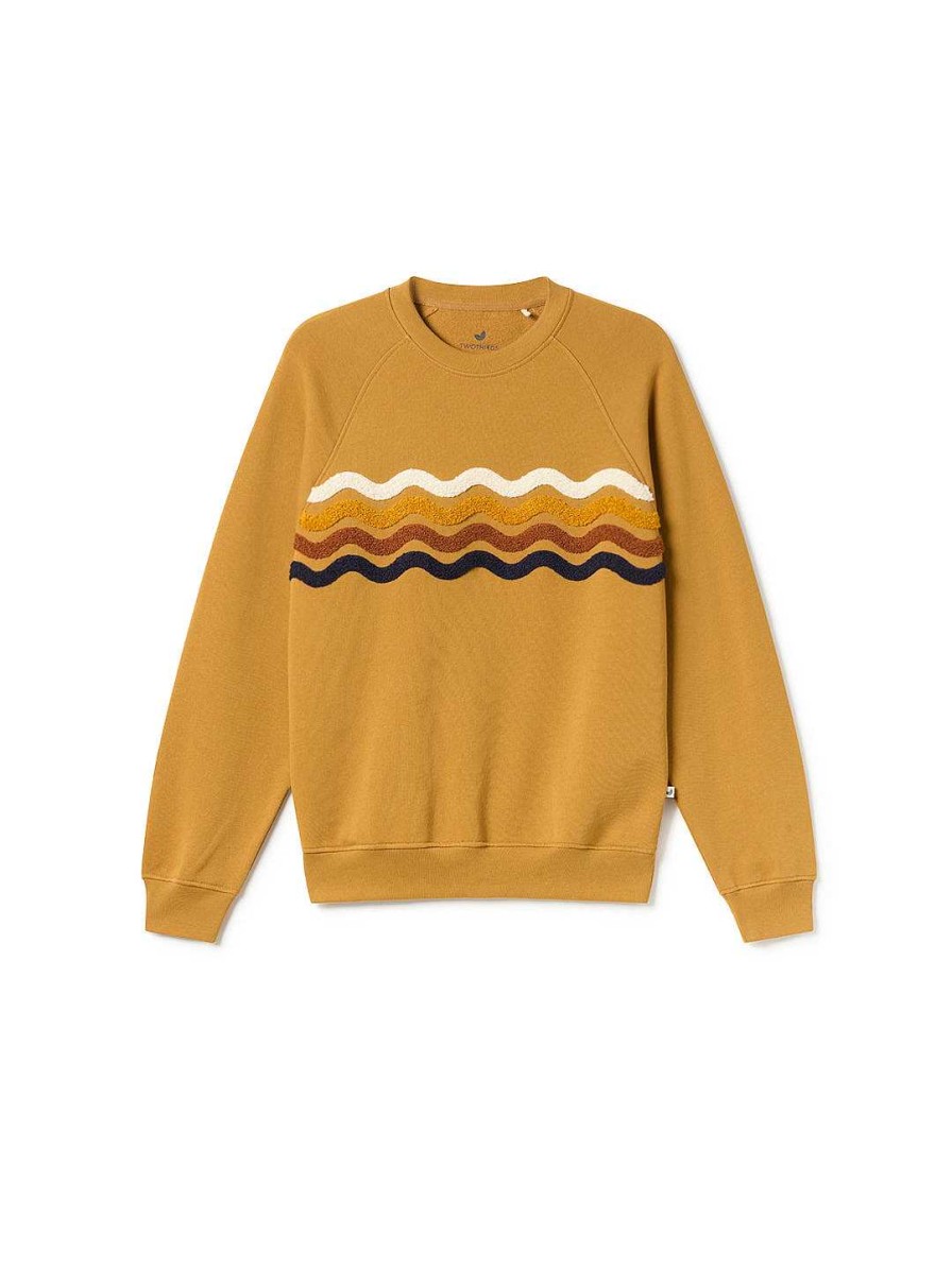 TWOTHIRDS Fossalon — Golden Brown | Sweatshirts