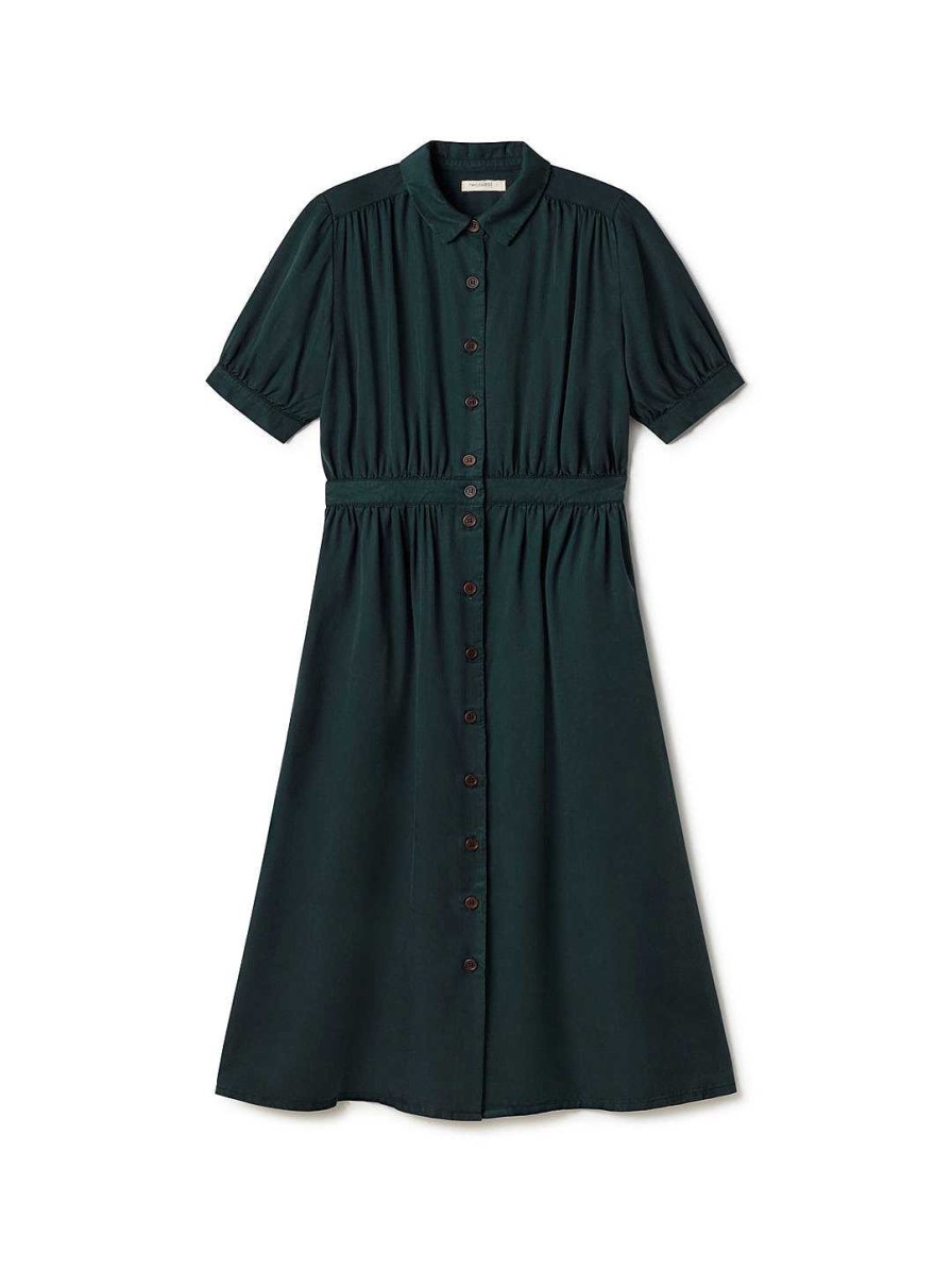 TWOTHIRDS Honden — Forest Green | Dresses