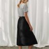 TWOTHIRDS Noto — Black | Skirts