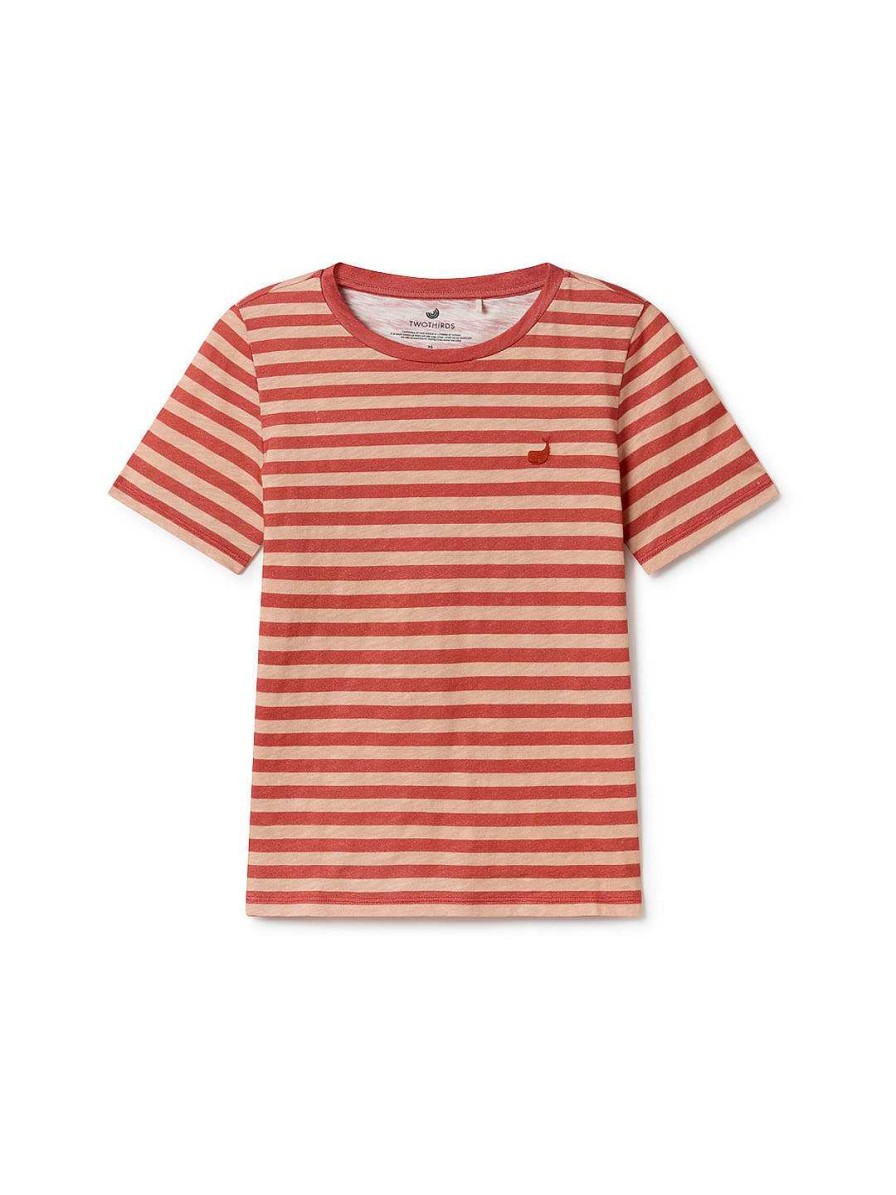 TWOTHIRDS Bablon — Red Stripes | Tops