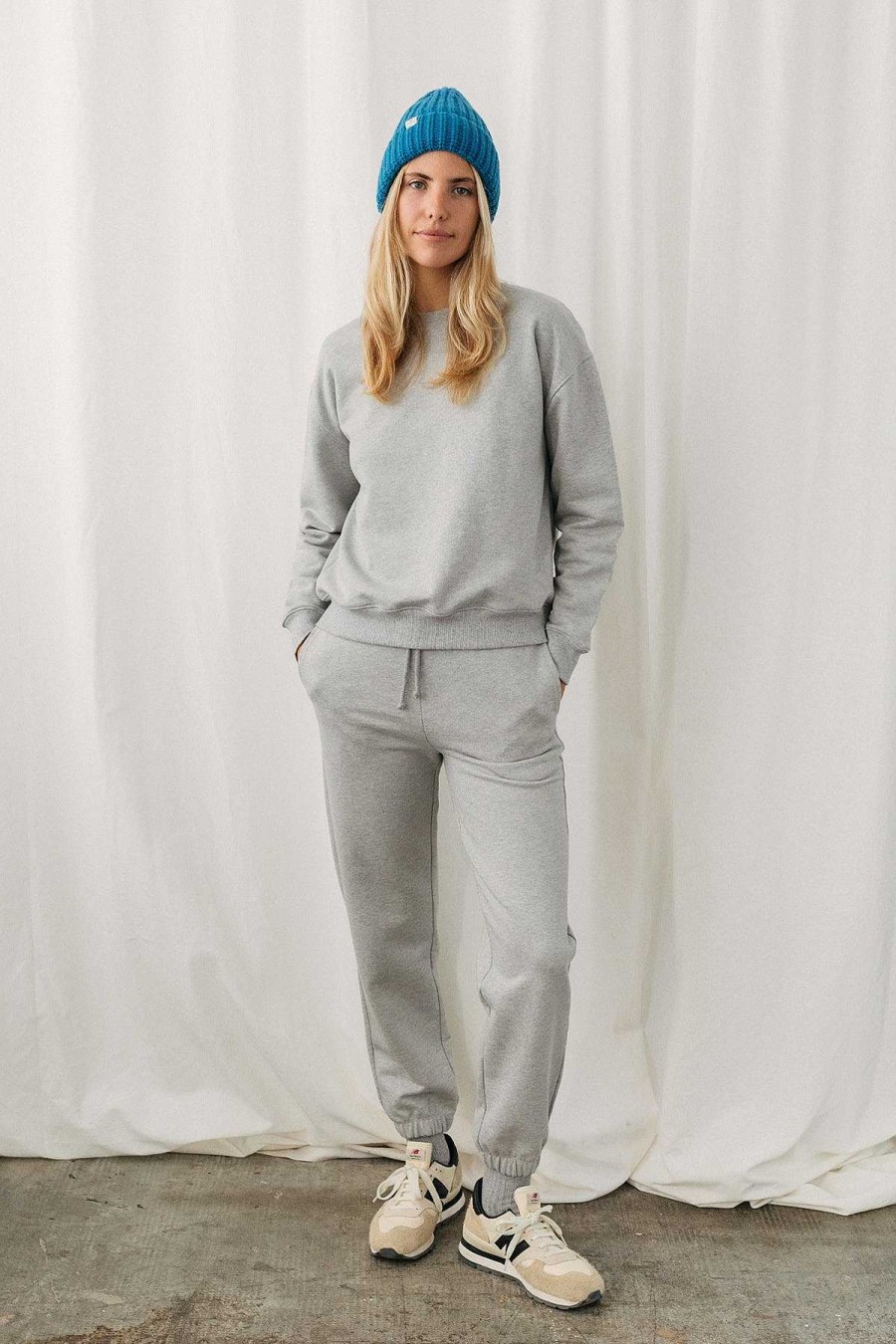 TWOTHIRDS Le Ls82B — Grey Melange | Pants